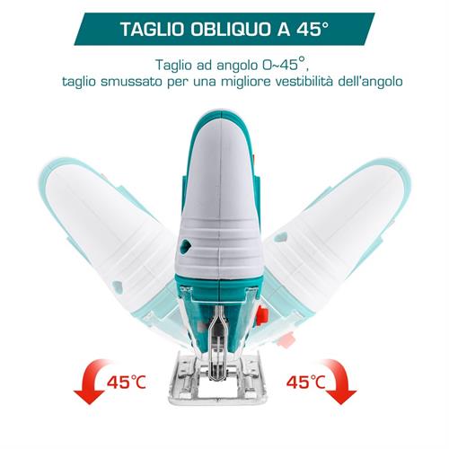 Seghetto Alternativo + 5 Lame - One Battery