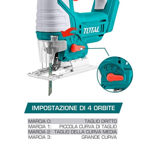 Seghetto Alternativo + 5 Lame - One Battery