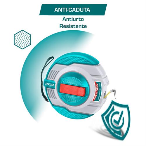 Flessometro Acciaio 30m*12,5mm