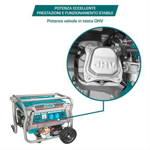 Generatore di Corrente Carrellato - 3,5 Kw