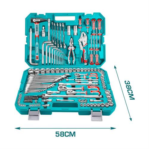 Set da 142 pezzi - Chiavi a bussola, Esagonali e Pinze