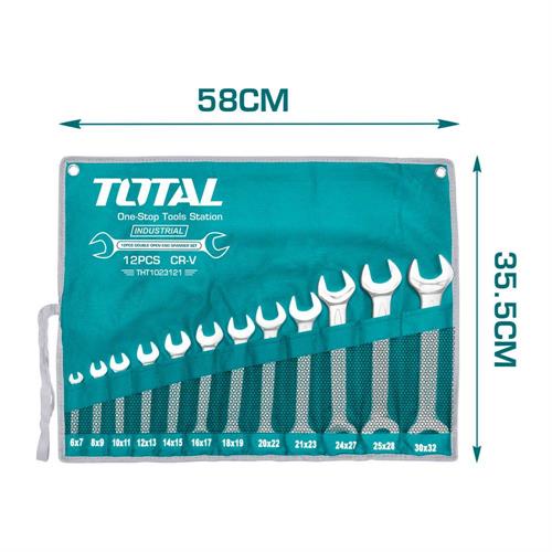 Set 12 Chiavi Aperte 6-32 - Industrial