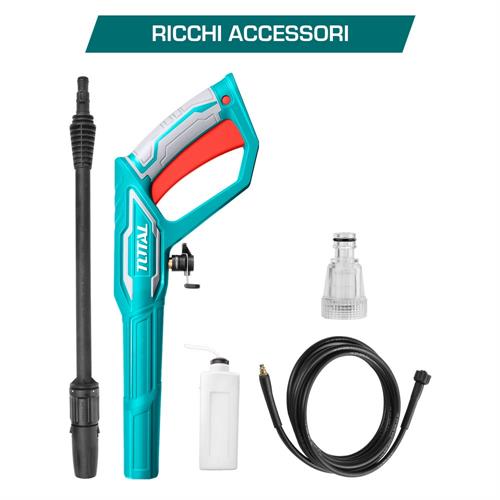 Idropulitrice 2500W - 160bar con Accessori