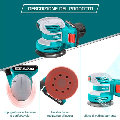 Levigatrice Rotorbitale - One Battery