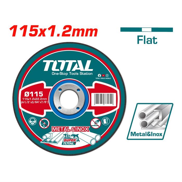 Disco per Metallo e Inox - 115*1,2mm