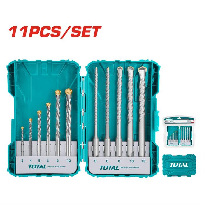 Set 11 Punte SDS Plus - Industrial