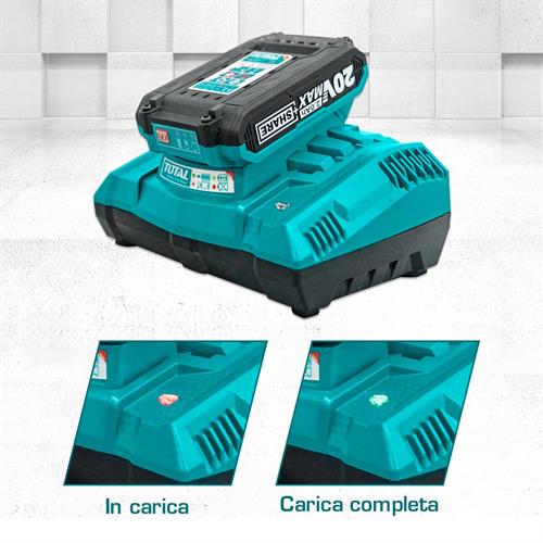 Caricabatteria rapido 4Ah - 20V