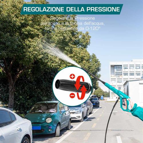 Idropulitrice 1800W - 150bar con Accessori
