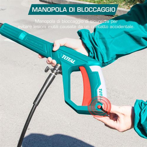 Idropulitrice 1800W - 150bar con Accessori