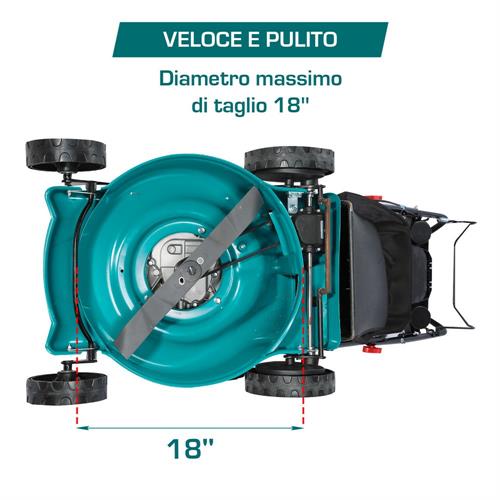 Tosaerba a Benzina 4HP 141CC - Industrial