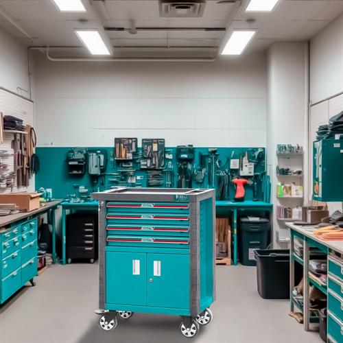 Carrello Porta Attrezzi - 4 Cassetti