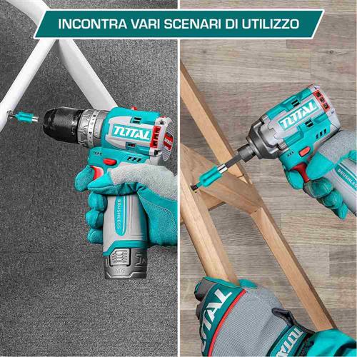 Set da 30 Punte per Avvitatore a Impulsi