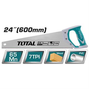 Sega da 600mm - 7TPI in 65Mn