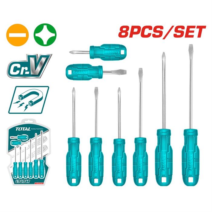 Set Cacciaviti Professionali da 8 pezzi