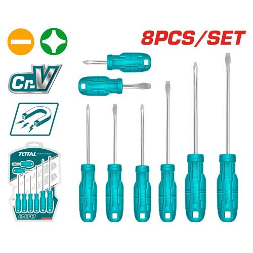 Set Cacciaviti Professionali da 8 pezzi