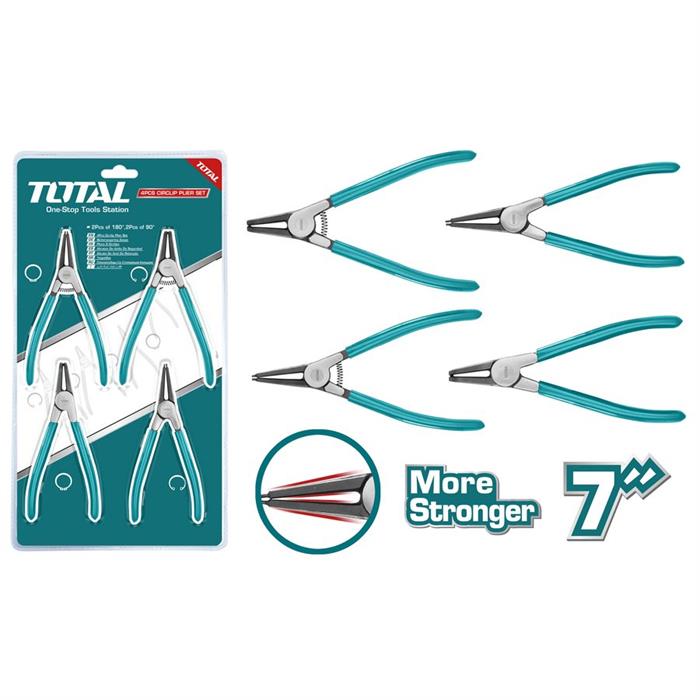 Set da 4 Mini Pinze da 125mm