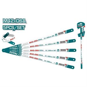 Set 5 Lame per Seghetto 18T - Industrial