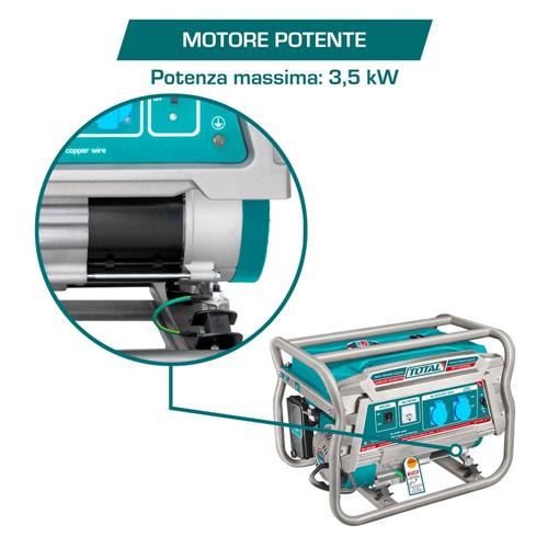 Generatore di Corrente 3,5 Kw - Industrial