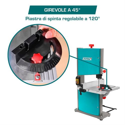 Sega a Nastro da 350W - Industrial