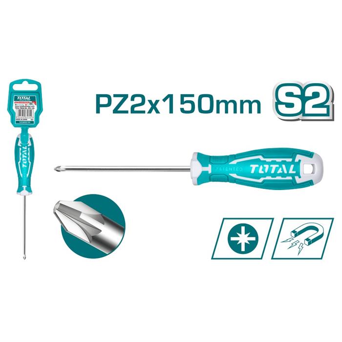 Cacciavite a Croce S2 - PZ2 - L100mm