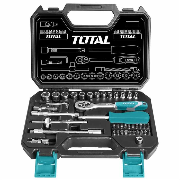 Cricchetto 1/4 - Set da 45 - Industrial