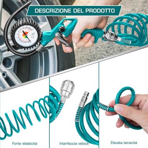 Set da 5 utensili per Compressore