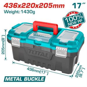Cassetta Porta Attrezzi da 17' in plastica
