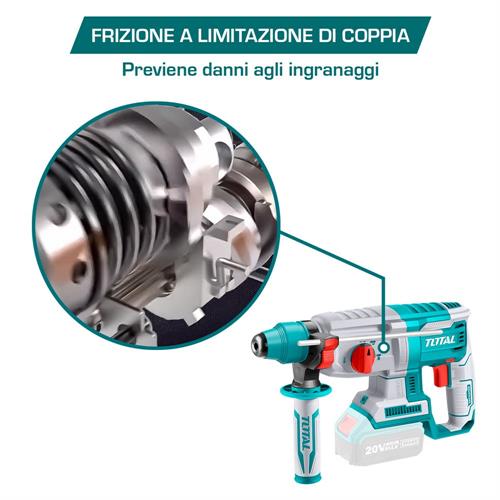 Martello Rotativo 2,5J - One Battery