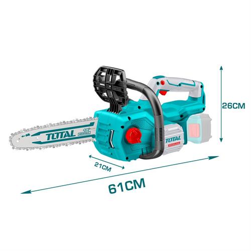 Motosega a Batteria 20V 12 (30cm) con 2 Batterie 4Ah