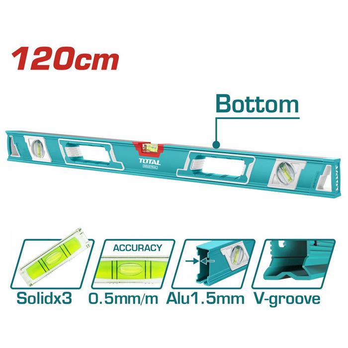 Livella a bolla - 120 cm