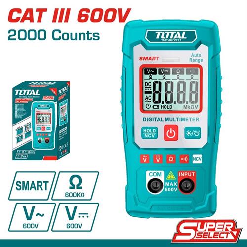 Tester Multimetro Digitale - 2000 Counts
