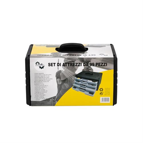 Cassettiera Porta Attrezzi - 99 Pz