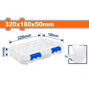Organizer Trasparente L 13 scomparti - 320x180x50 mm