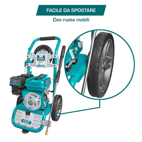 Idropulitrice a Scoppio - 214 bar