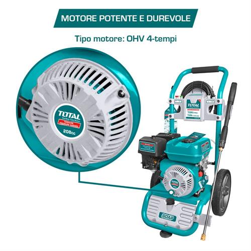 Idropulitrice a Scoppio - 214 bar