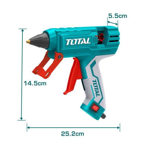 Pistola per Colla a Caldo 30W - Ø11.2mm, 8 Stick Inclusi
