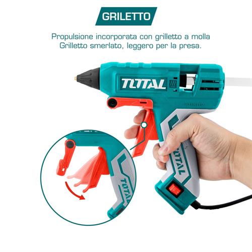 Pistola per Colla a Caldo 30W - Ø11.2mm, 8 Stick Inclusi