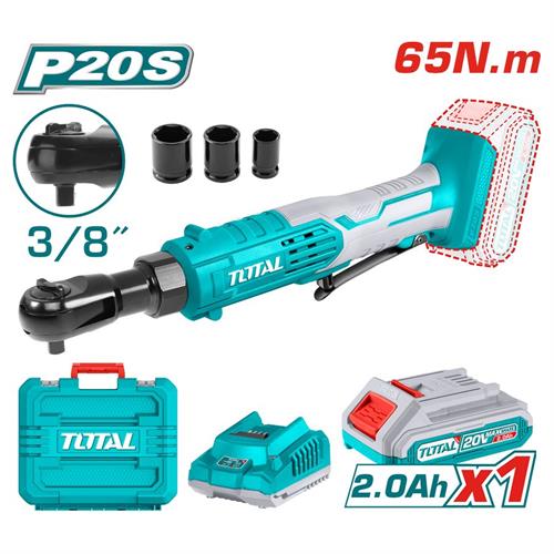 Avvitatore a Cricchetto 20V - 65Nm con Batteria 2Ah e Valigetta