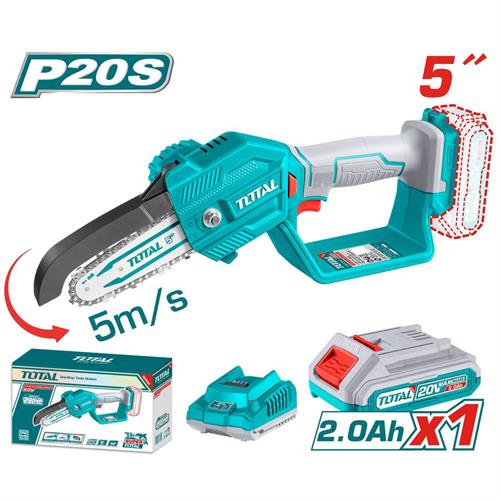 Mini motosega 5 (13cm) per potatura 20V con Batteria 2Ah