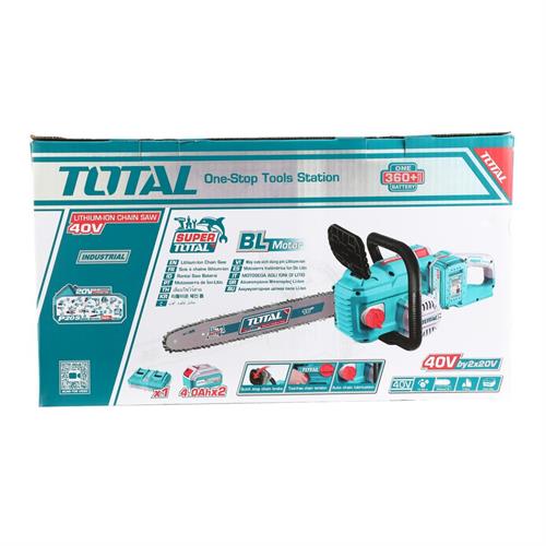 Motosega a Batteria 40V 16 (40cm) con 2 Batterie 4Ah 20V