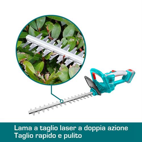Tagliasiepi a Batteria da 450mm - One Battery