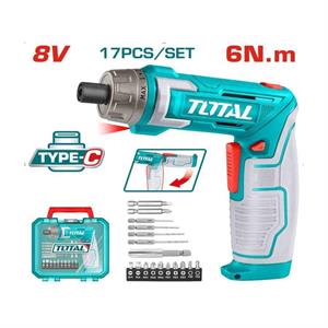 Cacciavite a batteria 8v con valigetta e accessori