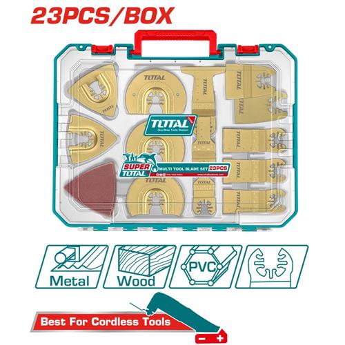 Set Lame Multiuso 23 pz - Lame Cr-V, Bi-Metal e Accessori