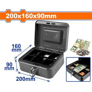 Cassettiera per Soldi con 5 Scomparti, 2.9L, Con Chiave