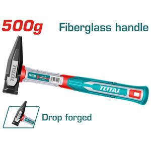 Martello da meccanico 500g con testa forgiata e manico soft