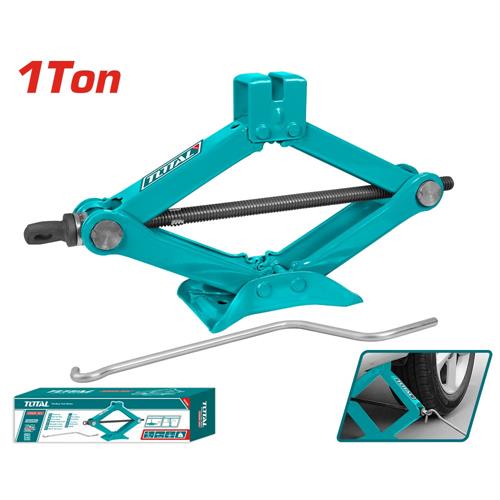 Cric a pantografo 1 ton carico nominale: 200-370 mm