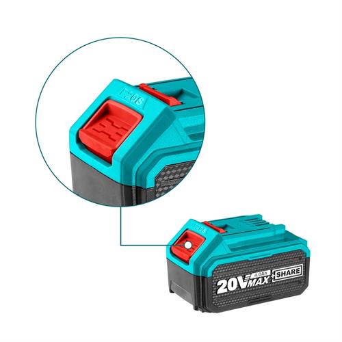 BATTERIA 20V 4,0AH LI-ION CON INDICATORE LED