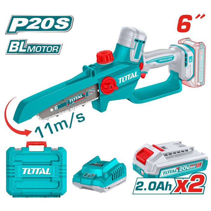 SEGA POTATURA 20V 6 BRUSHLESS CON 2 BATTERIE E VALIGETTA