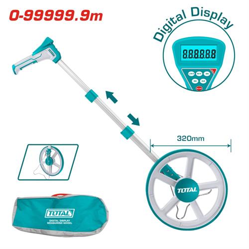 RUOTA METRICA DIGITALE Ø320MM CON DISPLAY E MEMORIA