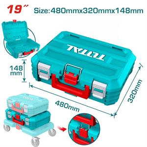 CASSETTA PORTAUTENSILI 19 IMPILABILE IN PLASTICA PP